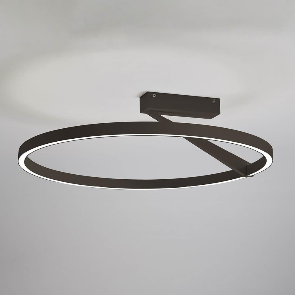 Vivida International Meridiana (bianco, bronzo, nero, sabbia, titanio) - plafoniera/applique LED dimmerabile CCT