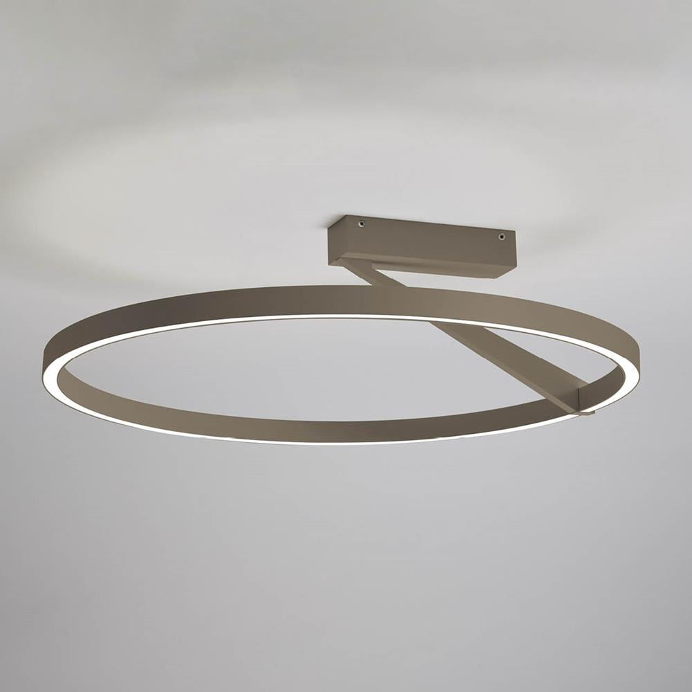 Vivida International Meridiana (bianco, bronzo, nero, sabbia, titanio) - plafoniera/applique LED dimmerabile CCT