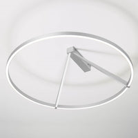 Vivida International Meridiana (bianco, bronzo, nero, sabbia, titanio) - plafoniera/applique LED dimmerabile CCT