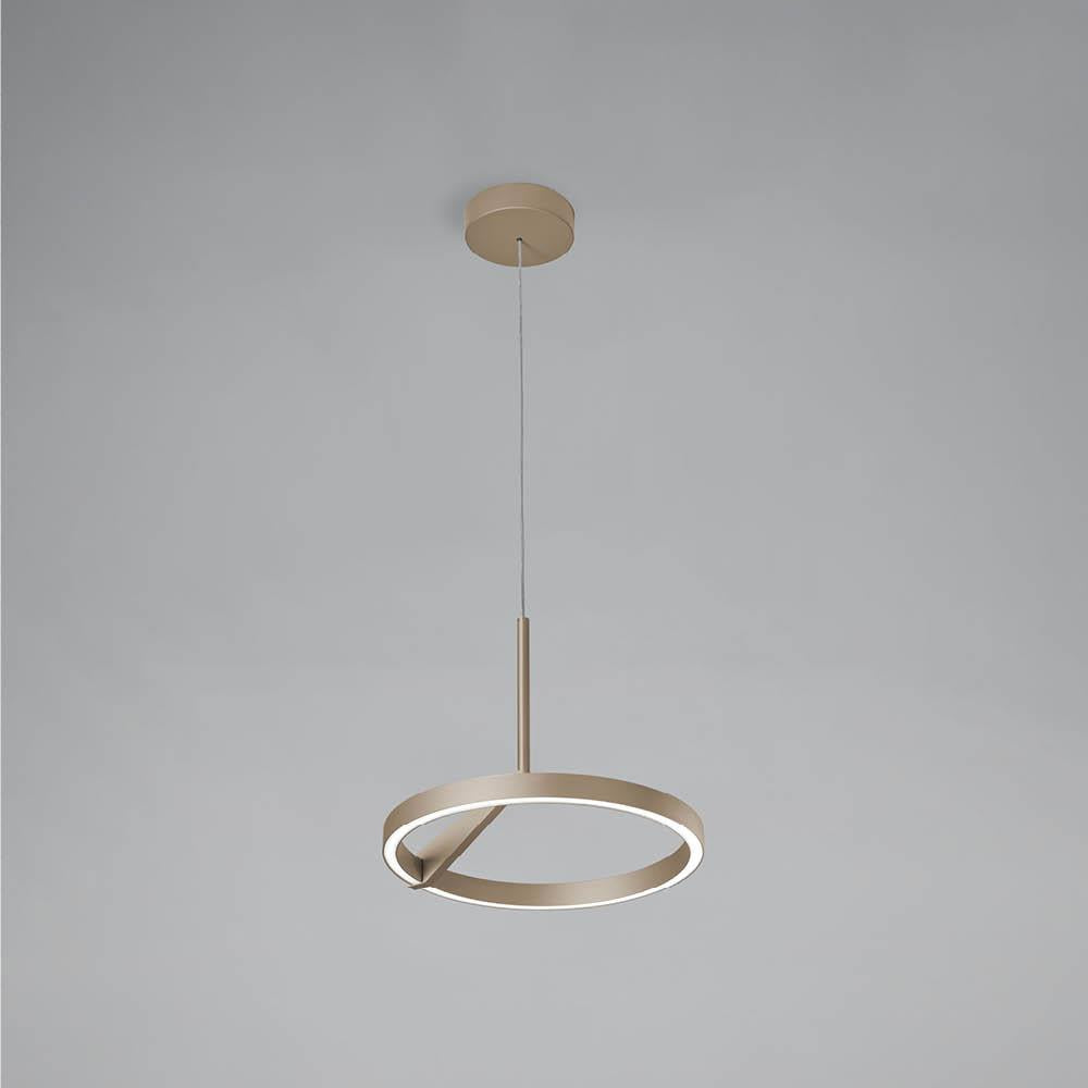 Vivida International Meridiana - sospensione LED dimmerabile CCT 3000K-4000K (bianco, bronzo, nero, sabbia, titanio)