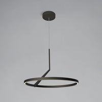Vivida International Meridiana - sospensione LED dimmerabile CCT 3000K-4000K (bianco, bronzo, nero, sabbia, titanio)