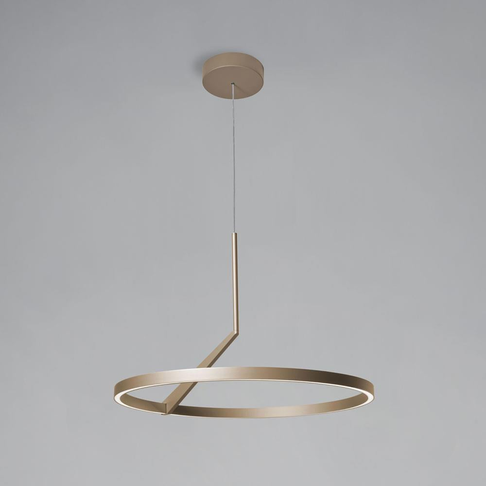 Vivida International Meridiana - sospensione LED dimmerabile CCT 3000K-4000K (bianco, bronzo, nero, sabbia, titanio)