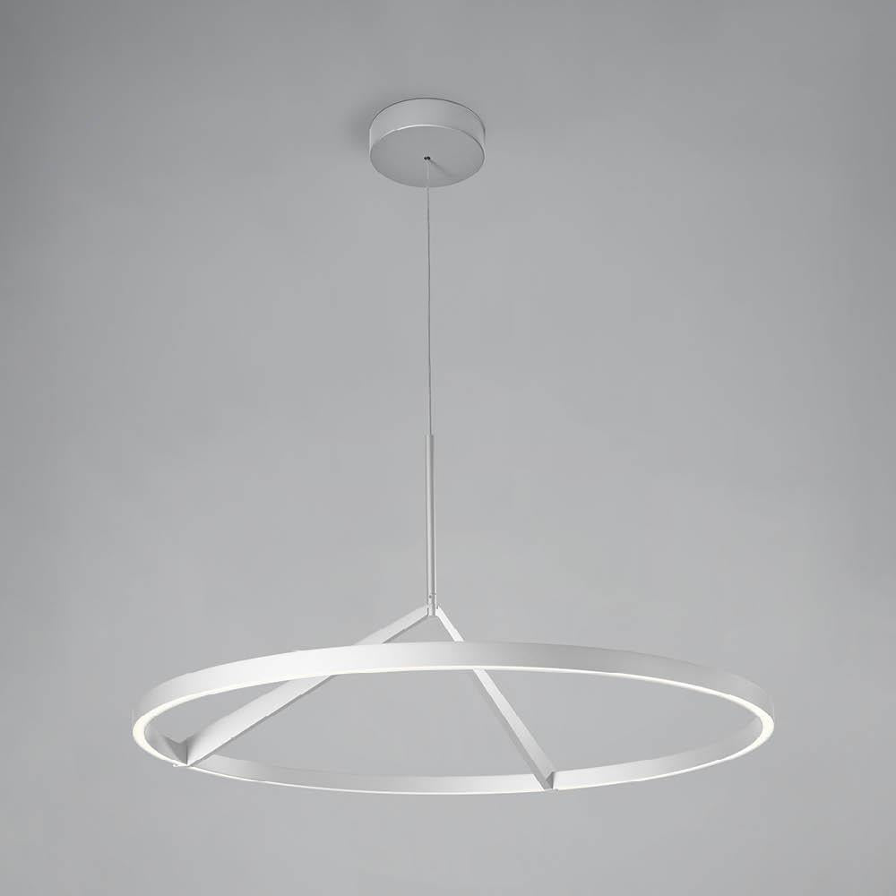 Vivida International Meridiana - sospensione LED dimmerabile CCT 3000K-4000K (bianco, bronzo, nero, sabbia, titanio)