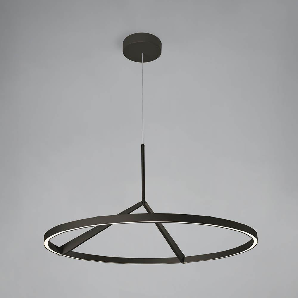 Vivida International Meridiana - sospensione LED dimmerabile CCT 3000K-4000K (bianco, bronzo, nero, sabbia, titanio)