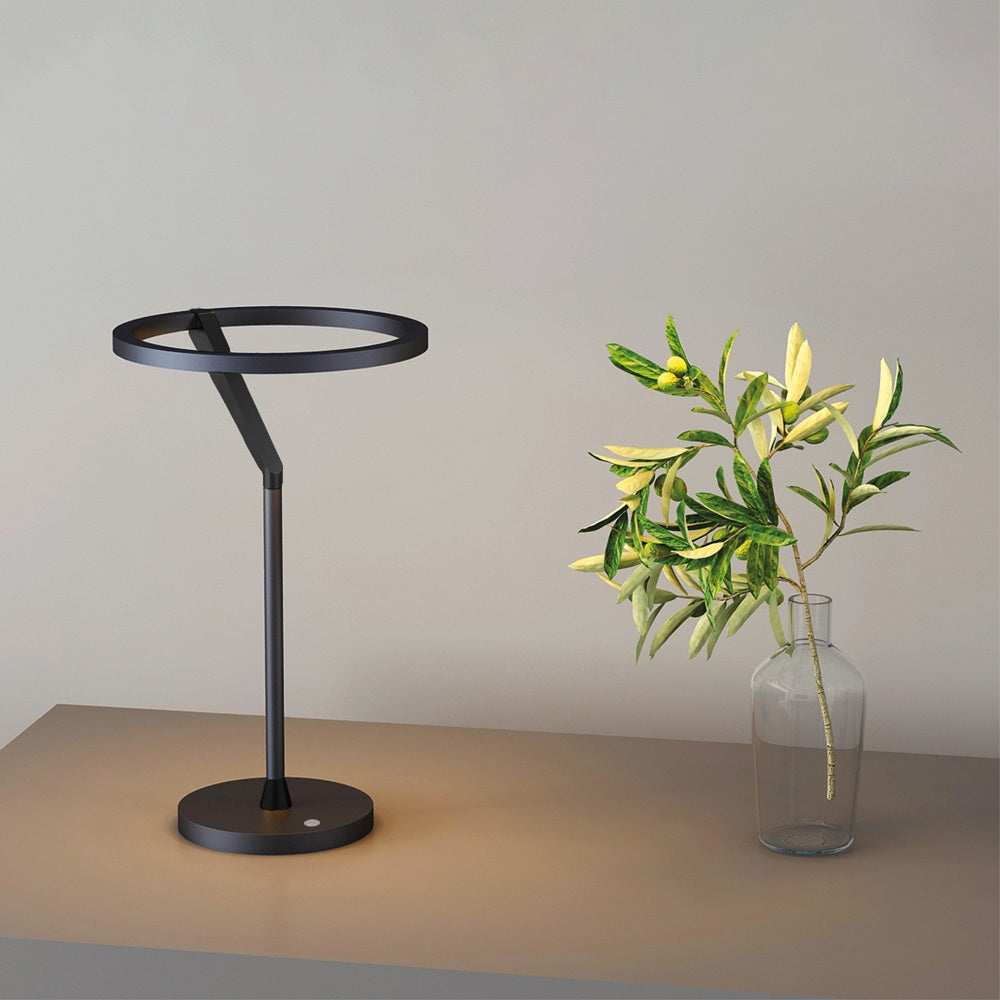 Vivida international meridiana - lampada da tavolo dimmerabile CCT 3000-4000 K (bianco, bronzo, nero, sabbia, titanio) Vivida plus Lampade da tavolo