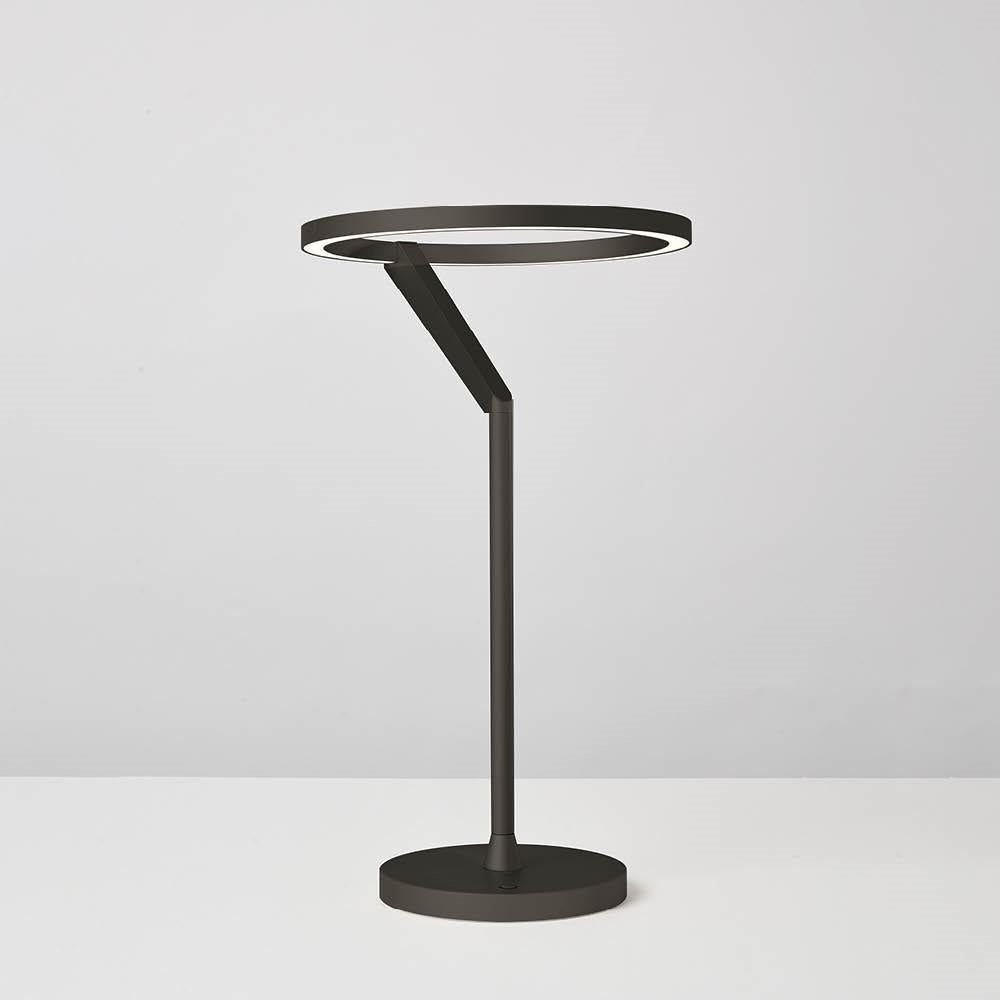 Vivida international meridiana - lampada da tavolo dimmerabile CCT 3000-4000 K (bianco, bronzo, nero, sabbia, titanio)