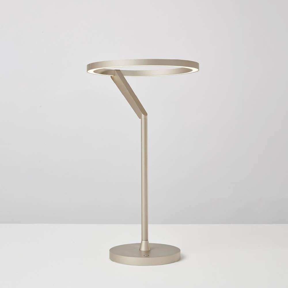 Vivida international meridiana - lampada da tavolo dimmerabile CCT 3000-4000 K (bianco, bronzo, nero, sabbia, titanio)