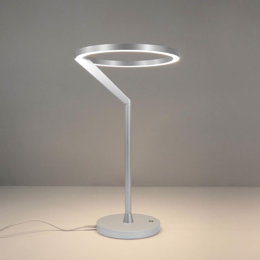 MERIDIANA lampada da tavolo 15W titanio dimmerabile