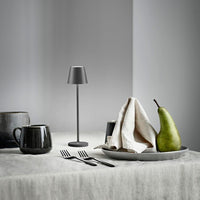 Thumbnail for MINI DIVA Lampada da tavolo ricaricabile a batterie in alluminio pressofuso verniciato a polvere per uso interno/esterno