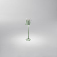 MINI DIVA Lampada da tavolo ricaricabile a batterie in alluminio pressofuso verniciato a polvere per uso interno/esterno Perenz Lampade da tavolo