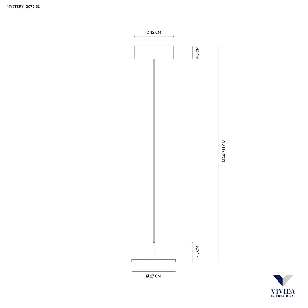 Mystery sospensione 3000k - 4000k Vivida international Lampade a sospensione