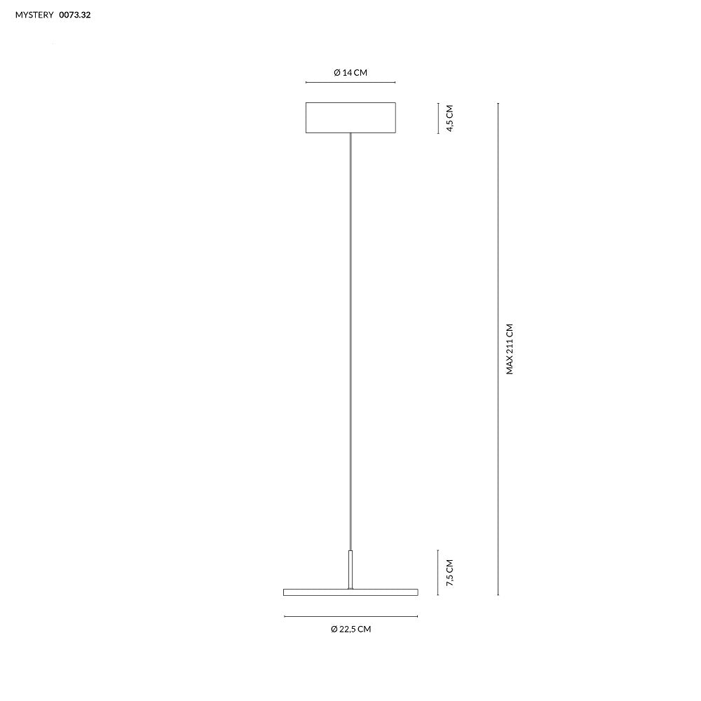 Mystery sospensione 3000k - 4000k Vivida international Lampade a sospensione