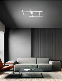 Plafoniera net in alluminio verniciato disponibile in diversi colori e misure Perenz Lampade da soffitto