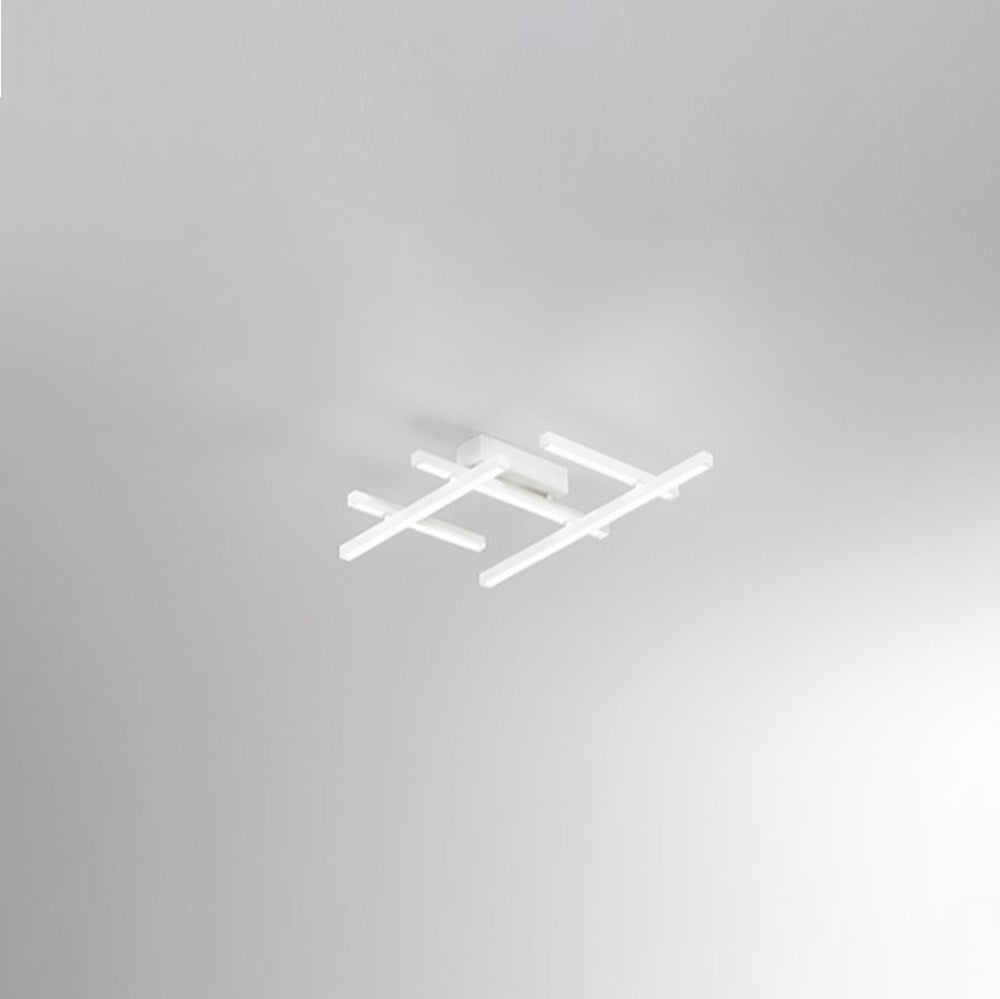 Plafoniera net in alluminio verniciato disponibile in diversi colori e misure Perenz Lampade da soffitto