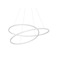 Ideal Lux Oz SP sospensione LED - bianco nero ottone Ideallux Lampade a sospensione