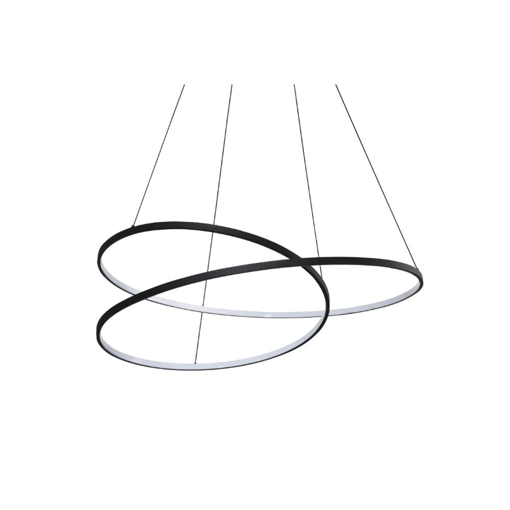 Ideal Lux Oz SP sospensione LED - bianco nero ottone Ideallux Lampade a sospensione