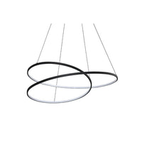 Ideal Lux Oz SP sospensione LED - bianco nero ottone Ideallux Lampade a sospensione