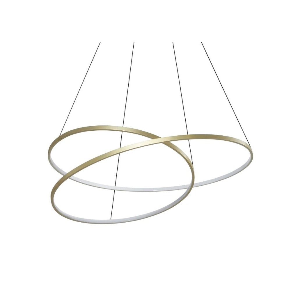 Ideal Lux Oz SP sospensione LED - bianco nero ottone Ideallux Lampade a sospensione