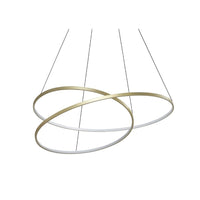 Ideal Lux Oz SP sospensione LED - bianco nero ottone Ideallux Lampade a sospensione