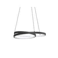 Ideal Lux Oz SP sospensione LED - bianco nero ottone Ideallux Lampade a sospensione