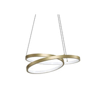 Ideal Lux Oz SP sospensione LED - bianco nero ottone Ideallux Lampade a sospensione