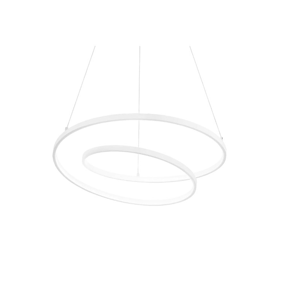 Ideal Lux Oz SP sospensione LED - bianco nero ottone Ideallux Lampade a sospensione