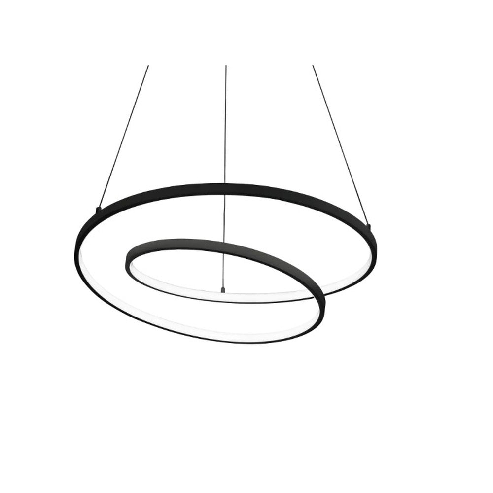 Ideal Lux Oz SP sospensione LED - bianco nero ottone Ideallux Lampade a sospensione