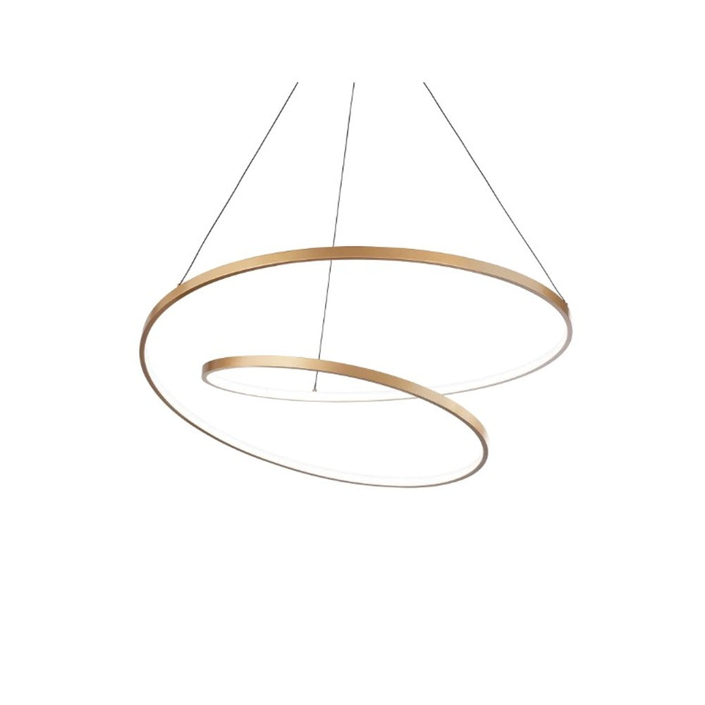 Ideal Lux Oz SP sospensione LED - bianco nero ottone Ideallux Lampade a sospensione