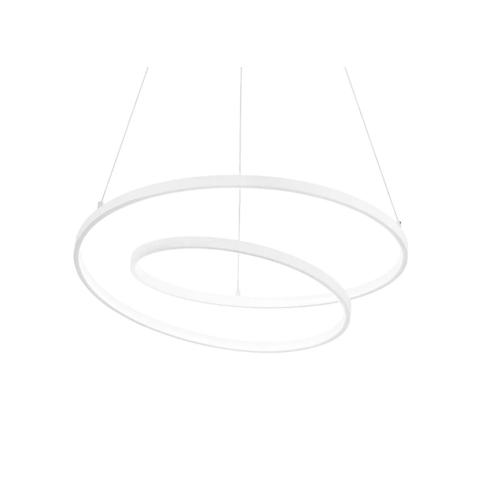 Ideal Lux Oz SP sospensione LED - bianco nero ottone Ideallux Lampade a sospensione