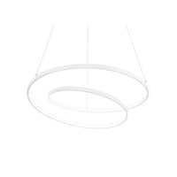 Ideal Lux Oz SP sospensione LED - bianco nero ottone Ideallux Lampade a sospensione