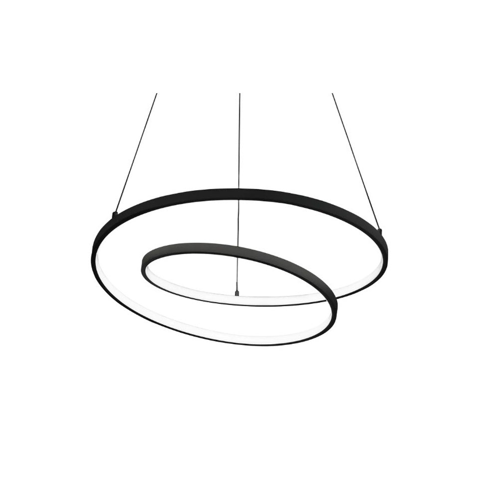 Ideal Lux Oz SP sospensione LED - bianco nero ottone Ideallux Lampade a sospensione