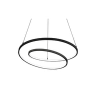Ideal Lux Oz SP sospensione LED - bianco nero ottone Ideallux Lampade a sospensione