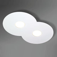 Thumbnail for PEGASO PLAFONIERA 2 LUCI GX-53 VERNICIATA BIANCA Altre Lampade da soffitto