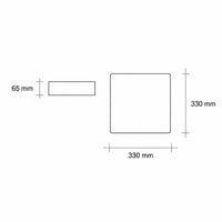 Vivida Pegaso plafoniere LED interne CCT con effetto cielo stellato Vivida luce Plafoniere interno