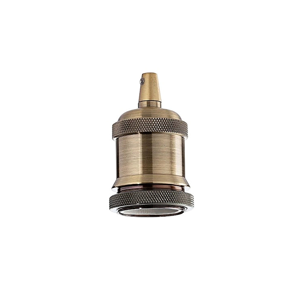 Ideal Lux Portalampada E27 Ghiera - accessorio metallo bianco cromo nero ottone rame Ideallux Accessori e ricambi
