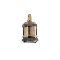 Ideal Lux Portalampada E27 Ghiera - accessorio metallo bianco cromo nero ottone rame Ideallux Accessori e ricambi