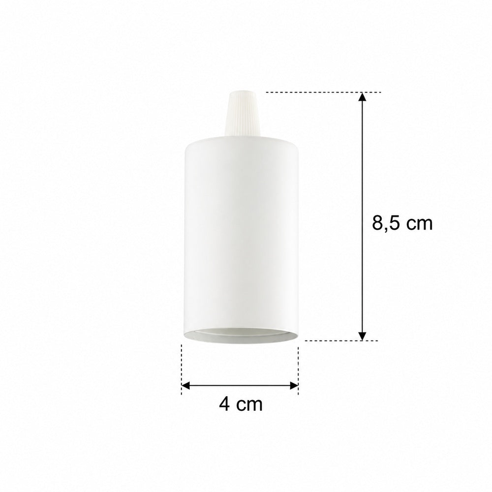 Ideal Lux Portalampada E27 Liscio - accessorio bianco cromo nero ottone rame Ideallux Accessori e ricambi