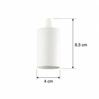 Ideal Lux Portalampada E27 Liscio - accessorio bianco cromo nero ottone rame Ideallux Accessori e ricambi