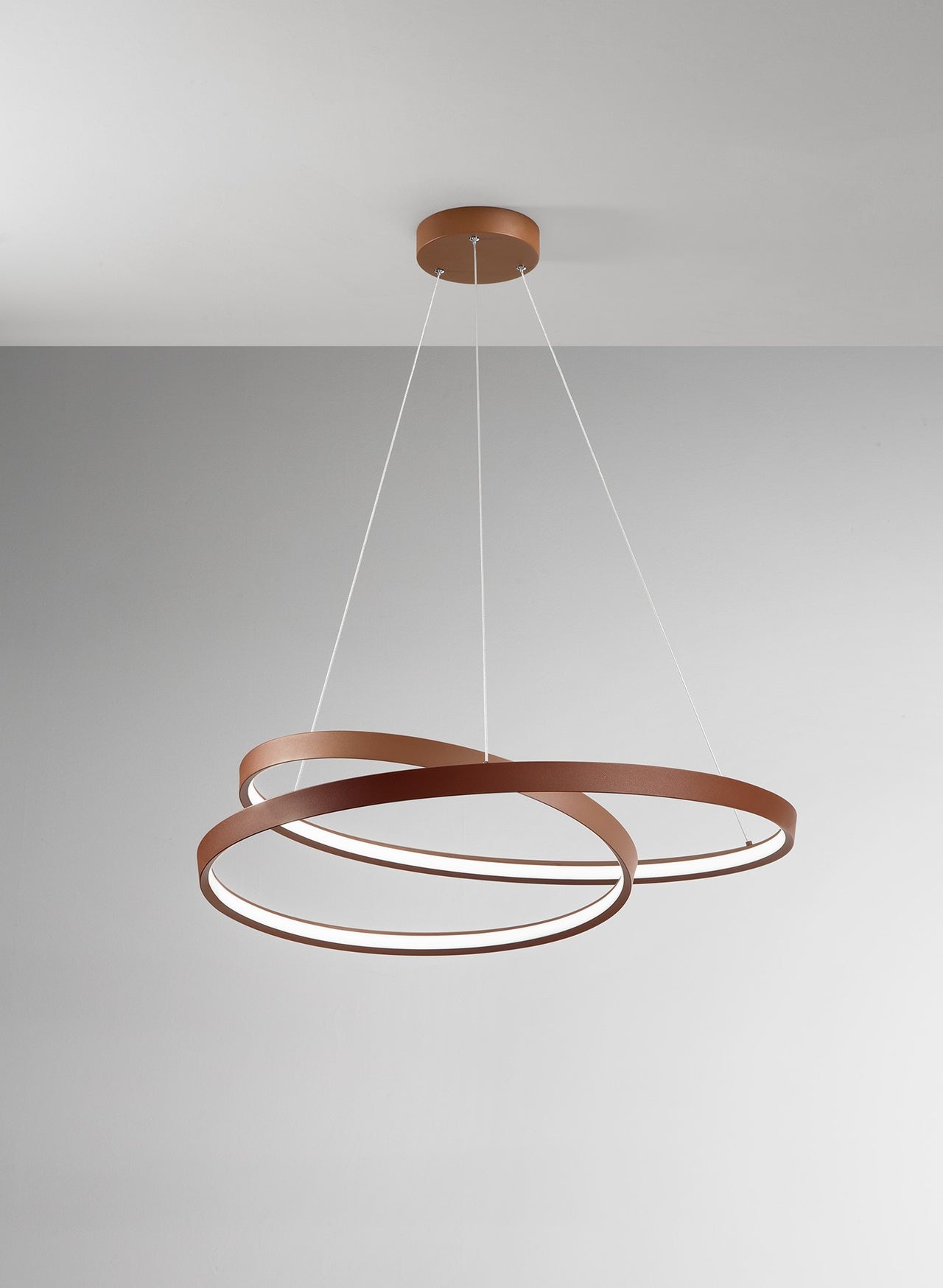 Perenz Ritmo – sospensione a cerchi luminosi (Ø 60 / Ø 80) Perenz Lampade a sospensione
