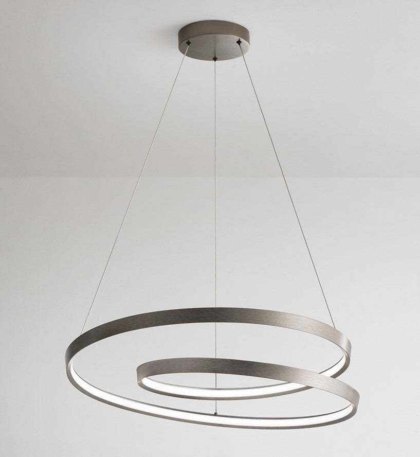 Perenz Ritmo – sospensione a cerchi luminosi (Ø 60 / Ø 80) Perenz Lampade a sospensione
