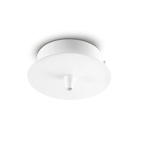Ideal Lux Rosone Standard 1 Luce - bianco nero cromo ottone rame Ideallux Accessori e ricambi