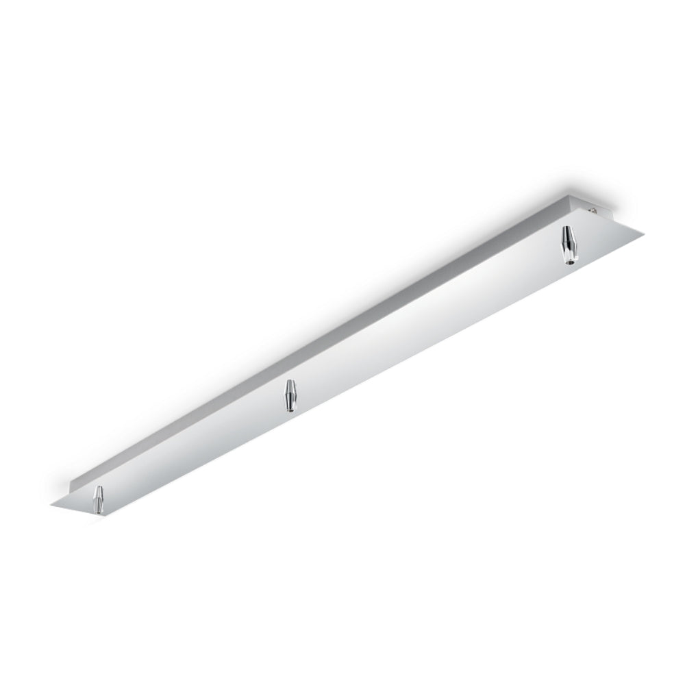 Ideal Lux Rosone Lineare 3 e 5 luci nero bianco cromo ottone rame Ideallux Accessori e ricambi