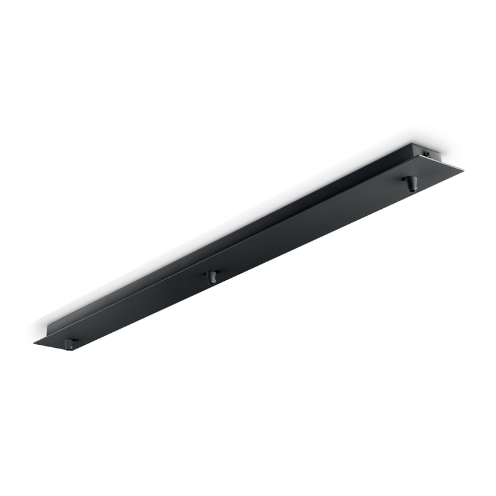 Ideal Lux Rosone Lineare 3 e 5 luci nero bianco cromo ottone rame Ideallux Accessori e ricambi