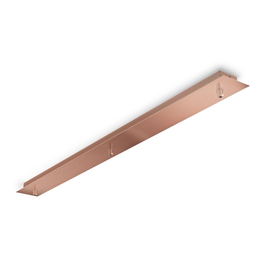 Ideal Lux Rosone Lineare 3 e 5 luci nero bianco cromo ottone rame Ideallux Accessori e ricambi