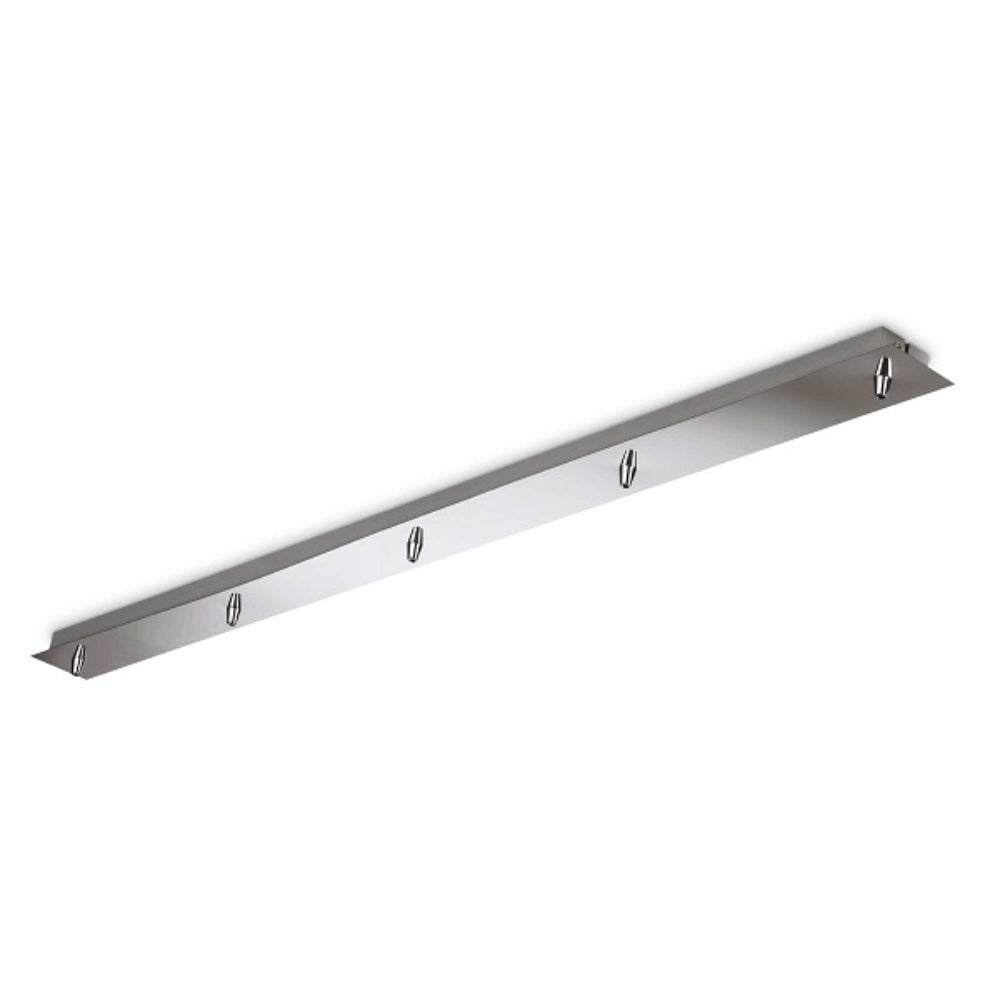 Ideal Lux Rosone Lineare 3 e 5 luci nero bianco cromo ottone rame Ideallux Accessori e ricambi
