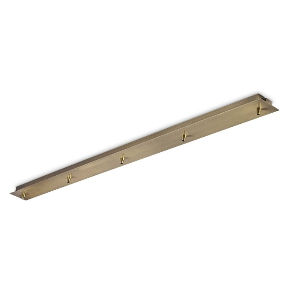 Ideal Lux Rosone Lineare 3 e 5 luci nero bianco cromo ottone rame Ideallux Accessori e ricambi