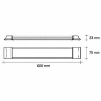 Vivida RULER reglette LED interne 4000 K Vivida luce Plafoniere interno