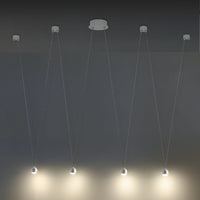 Shallow sospensione 16w 1200lm 3000k Vivida world Lampade a sospensione