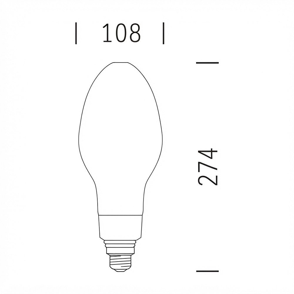 HID 7600lm 52,0W CW E40 Shot Lampadine e moduli led