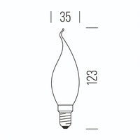 Shot Fiamma LED Stick - Lampadina E14 Shot Lampadine e moduli led